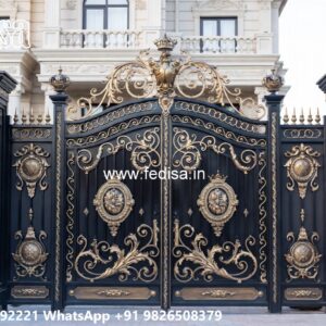Latest Gate Design Trends In 2027 Vertical Gate Design No-414