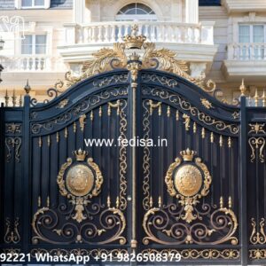 Custom Gate Design Ideas For Unique Homes Main Gate Stairs Design No-458