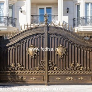 Elegant Villa Gate Design Collection Folding Grill Gate Design No-487