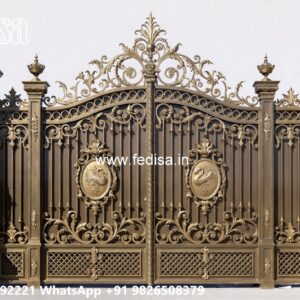 Secure Metal Gate Design Lohar Gate Design No-505