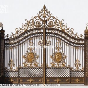 Trendy Gate Design Collection Iron Sliding Gate Design No-554