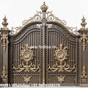 Gate Design Ideas For 2 Floor Houses Gate Top Design No-565