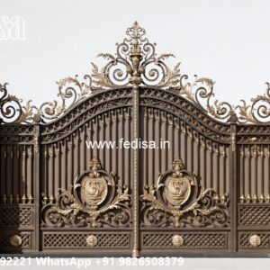 Stunning Front Gate Ideas Gate Glass Design No-571