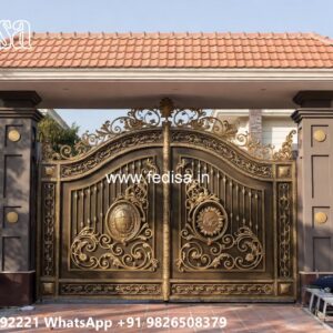 Stylish Home Entry Gate Ideas Chain Gate Design No-591