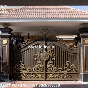 Attractive Front Gate Design Ideas Steel Pipe Gate Design No-640