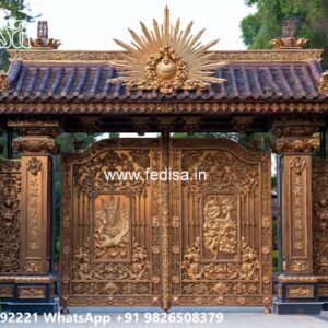 Latest Modern Gate Design Ideas Light Weight Iron Gate Design No-666