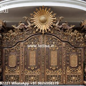 Stylish Entry Gate Design Ideas Iron Steel Gate Design No-669