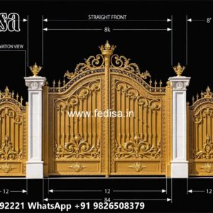 Creative Gate Design Ideas For Homes Ghar Ke Gate Ka Design No-718