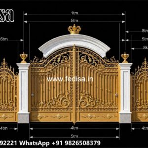 Beautiful Gate Design Ideas For Entryway Peacock Gate Design No-729