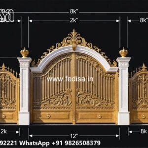 Elegant Front Gate Design Trends Gate Cover Design No-734