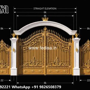 Elegant Gate Design Ideas For Modern Homes Single Door Gate No-740