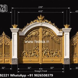 Elegant Gate Design Trends For Homes Plane Gate Design No-746