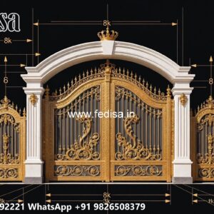 Stylish Gate Design Ideas For Houses Laser Cutting Main Gate Design No-747
