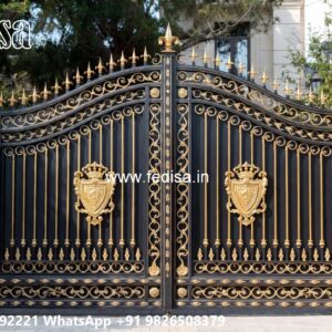 Attractive Front Gate Design Collection Double Door Main Gate No-785