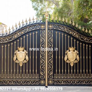 Elegant Gate Design For Entrance Gate Pillar Granite Design No-799