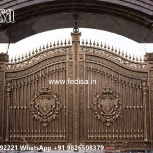 Gate Design Ideas With Security Features Shutter Gate Design For Home No-817