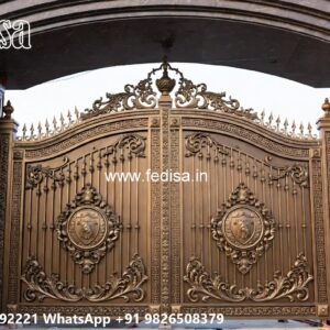 Wooden Main Gate Design For Modern Houses Iron Room Gate Design No-848