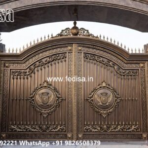 Handmade Wooden Gate Design Ideas Steel Railing Gate Design No-849