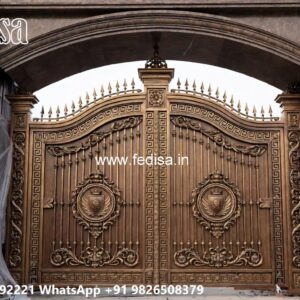 Eye-catching Gate Designs For Front Yard Main Gate Sheet Design No-872
