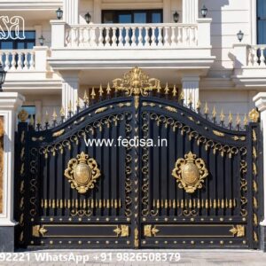 Grand Entrance Gate Designs Steel Gate Simple Design No-895