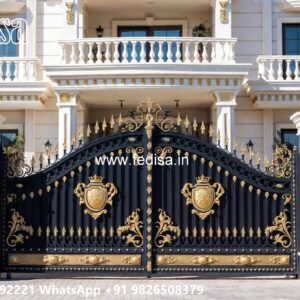 Small House Gate Design Ideas Simple Modern Folding Gate Design No-906