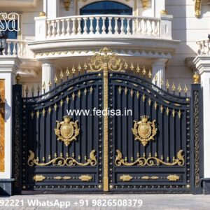 Safe Gate Design For Home Entrance Ss Front Gate Design No-915