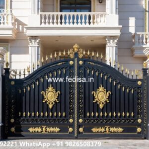 Secure Metal Gate Design Laser Cutting Main Door Design No-917