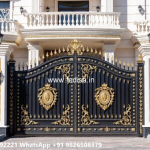 Simple Front Gate Ideas Tata Steel Gate Design No-933