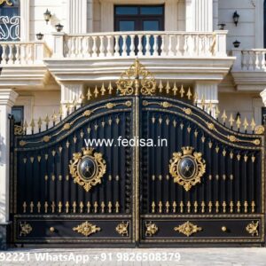 Latest Entry Gate Designs Granite Stone Gate Pillar No-941