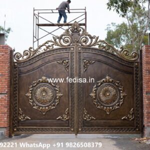 Best Gate Ideas For Home Steel Gate Double Door Design No-965