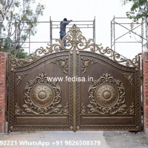 Simple And Stylish Gate Ideas Fancy Steel Gate Design No-967