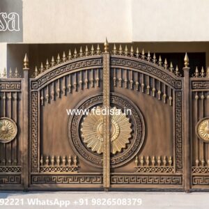Elegant Gate Ideas For Homes Service Gate Design No-1006