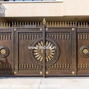 Stylish Modern Gate Ideas Veneer Gate Design No-1009