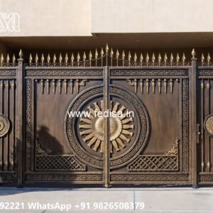 Modern Gate Design Collection Steel Gate Laser Cutting Design No-1016