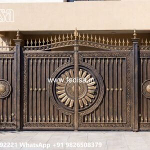Trending Gate Design Ideas For Home Entrance Main Gate Upper Grill Design No-1028