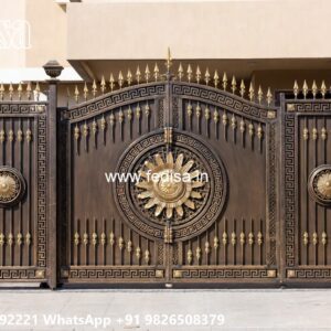 Beautiful Steel Gate Design Inspiration Four Fold Gate Design No-1029