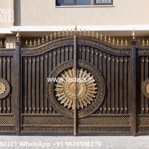 Attractive Front Gate Design Ideas Tin Gate Design No-1052