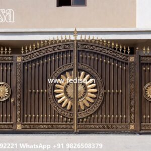 Creative Front Gate Design Ideas Steel Gate Design For Temple No-1084