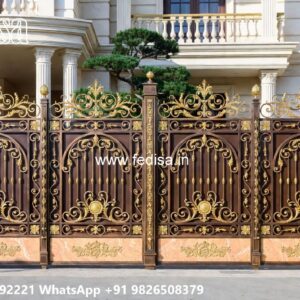 Luxury Gate Design Inspiration For Villas Main Gate Sliding Door No-1185