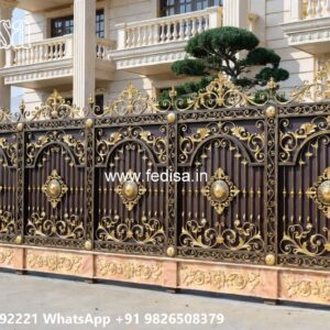 Strong And Stylish Gate Design Collection Iron Main Gate Color No-1187