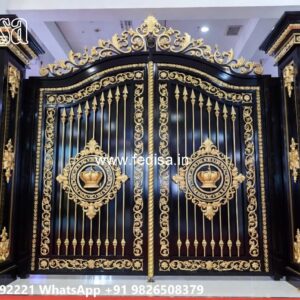 Attractive Gate Design Ideas For Villas Gate Design For Temple No-1209