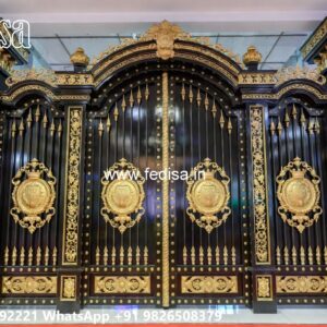 Creative Main Gate Design Inspiration Granite Gate Pillar Design No-1222