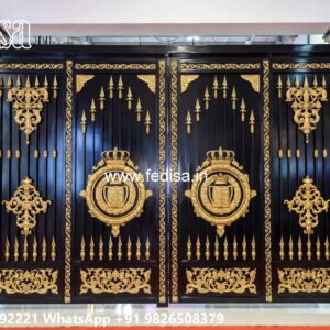 Classic Gate Design Ideas For Homes Lohe Ka Sliding Gate No-1227