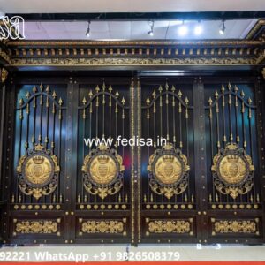 Latest Gate Design Trends In 2029 Round Gate Grill Design No-1238