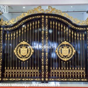 Elegant Wooden Gate Design For Entryways Gate With Wood Design No-1265