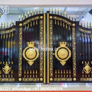 Stylish Metal Gate Designs For Homes Main Gate Design 10 Feet No-1271