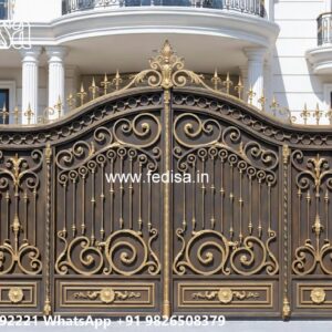 Wooden Garden Gate Design Collection Hollow Pipe Gate Design No-1301