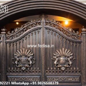 Creative Backyard Gate Designs Temple Grill Gate Design No-1305