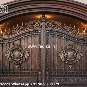 Secure Metal Gate Design Sliding Gate Design 2026 No-1329