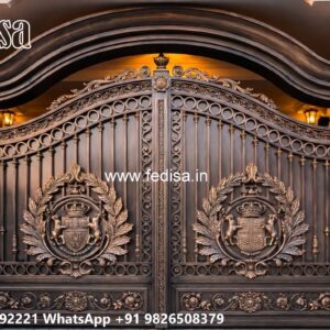 Beautiful Entry Gate Inspiration Grill For Compound Wall No-1340